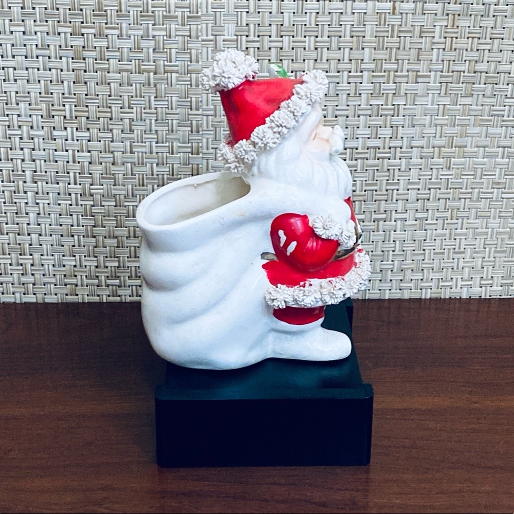 🎄🌟HP🌟VTG 1950s Spaghetti Santa Planter Vase Japan - Picture 5 of 8